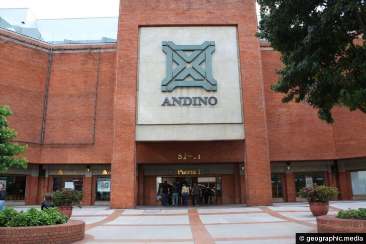 Andino Mall In Bogota Geographic Media