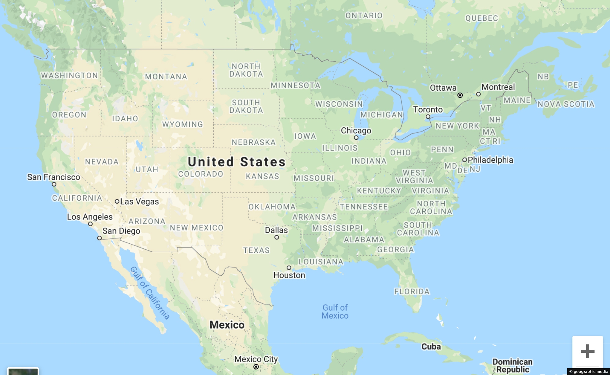 USA - Geographic Media