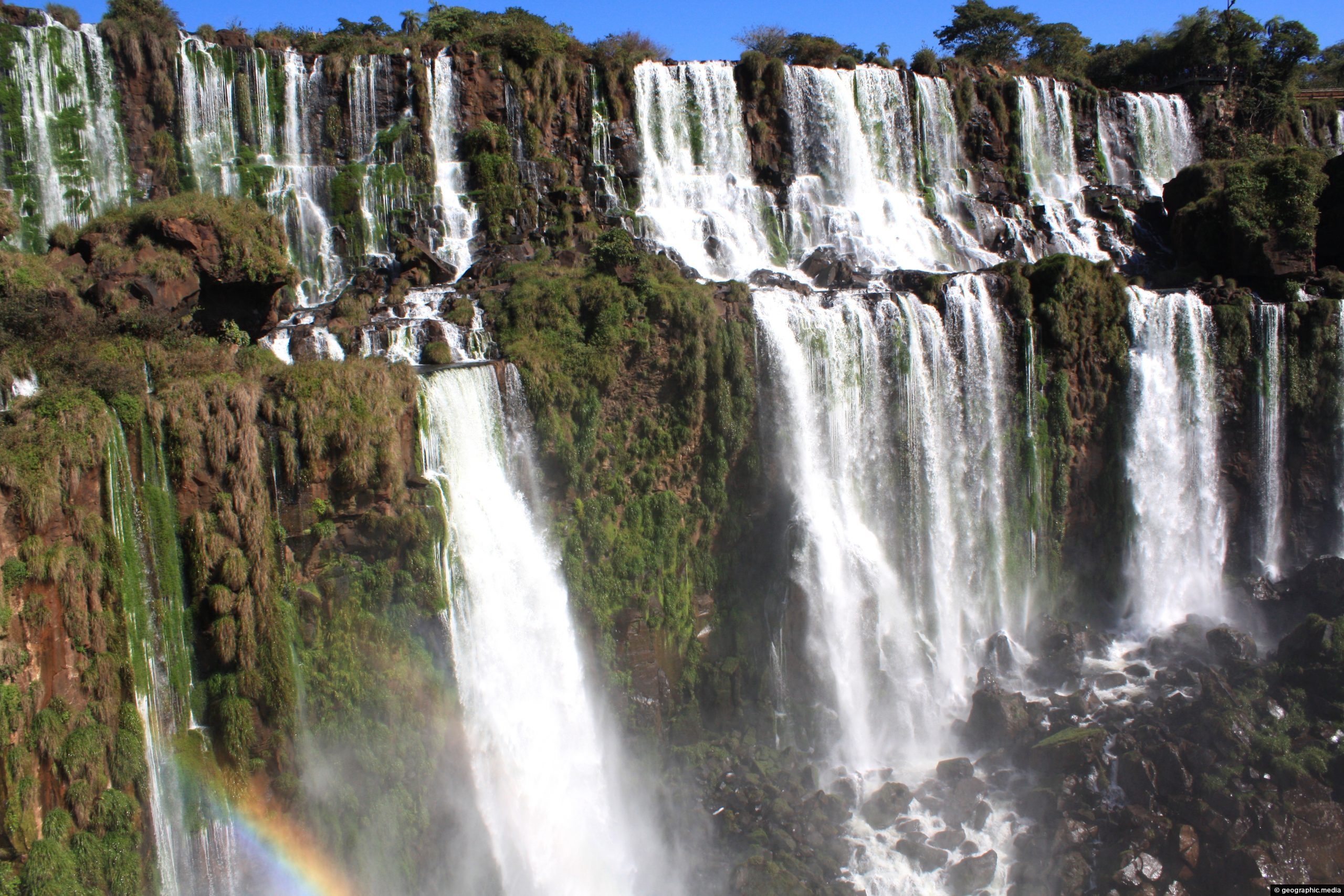 Multiple Falls at Iguazu