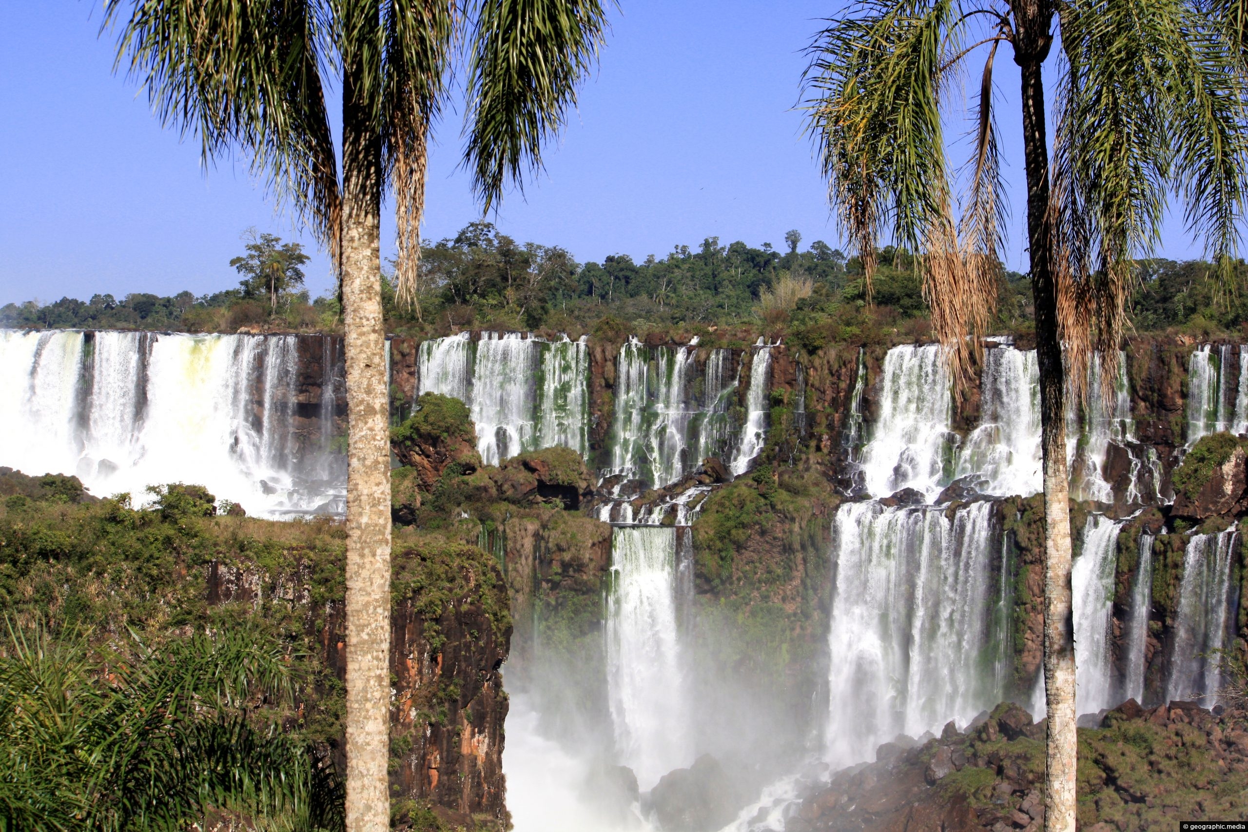 View of Salto Rivadavia in Iguazu