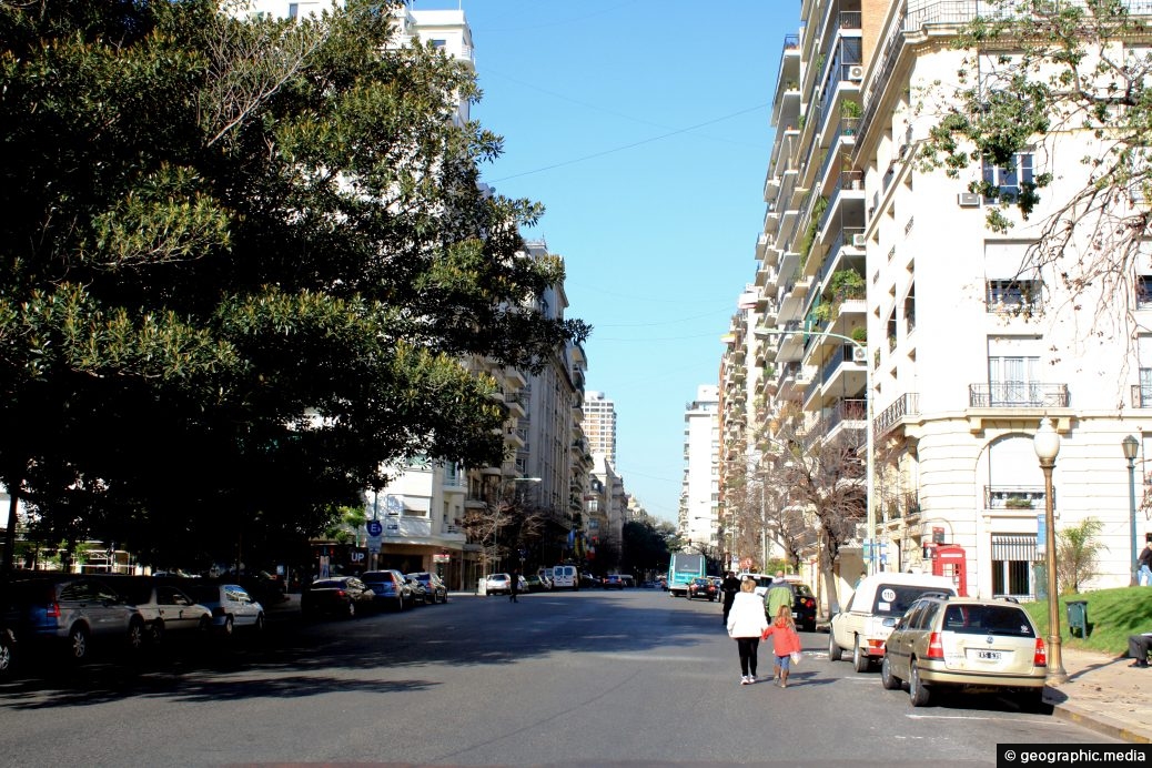 Street in Recoleta Buenos Aires