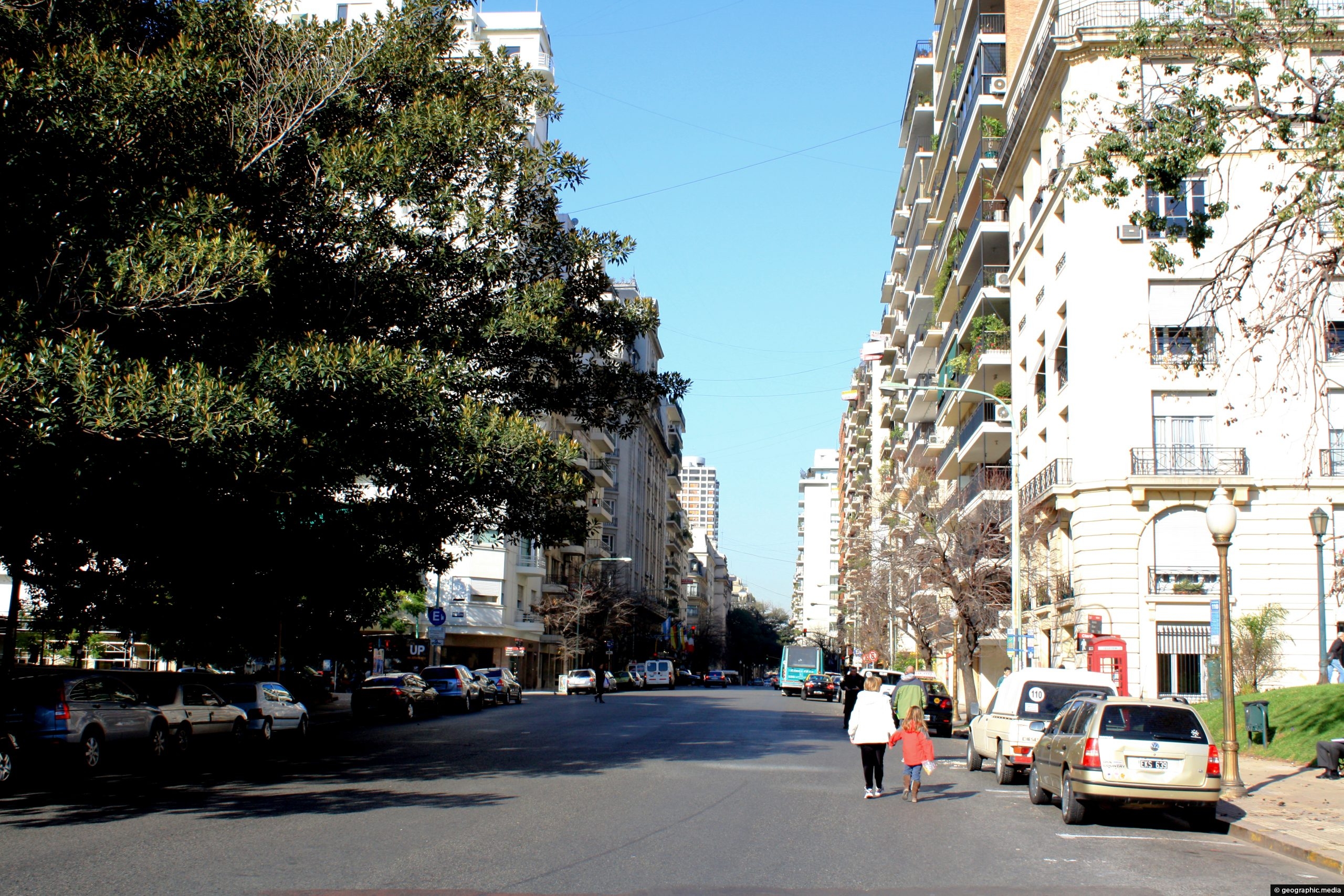 Street in Recoleta Buenos Aires