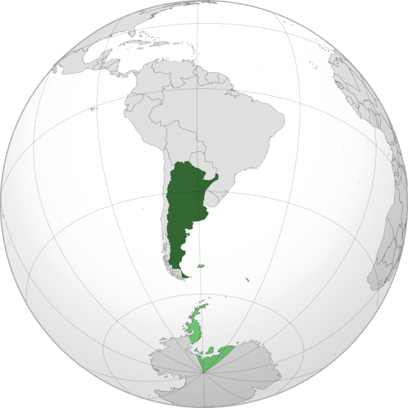 Argentina Location Map Geographic Media   Argentina Location 583x583 