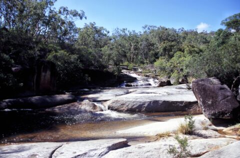 Source of Davies Creek Falls