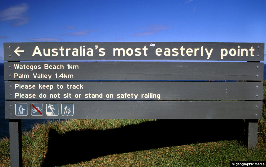 Most Easterly Point on the Australian mainland