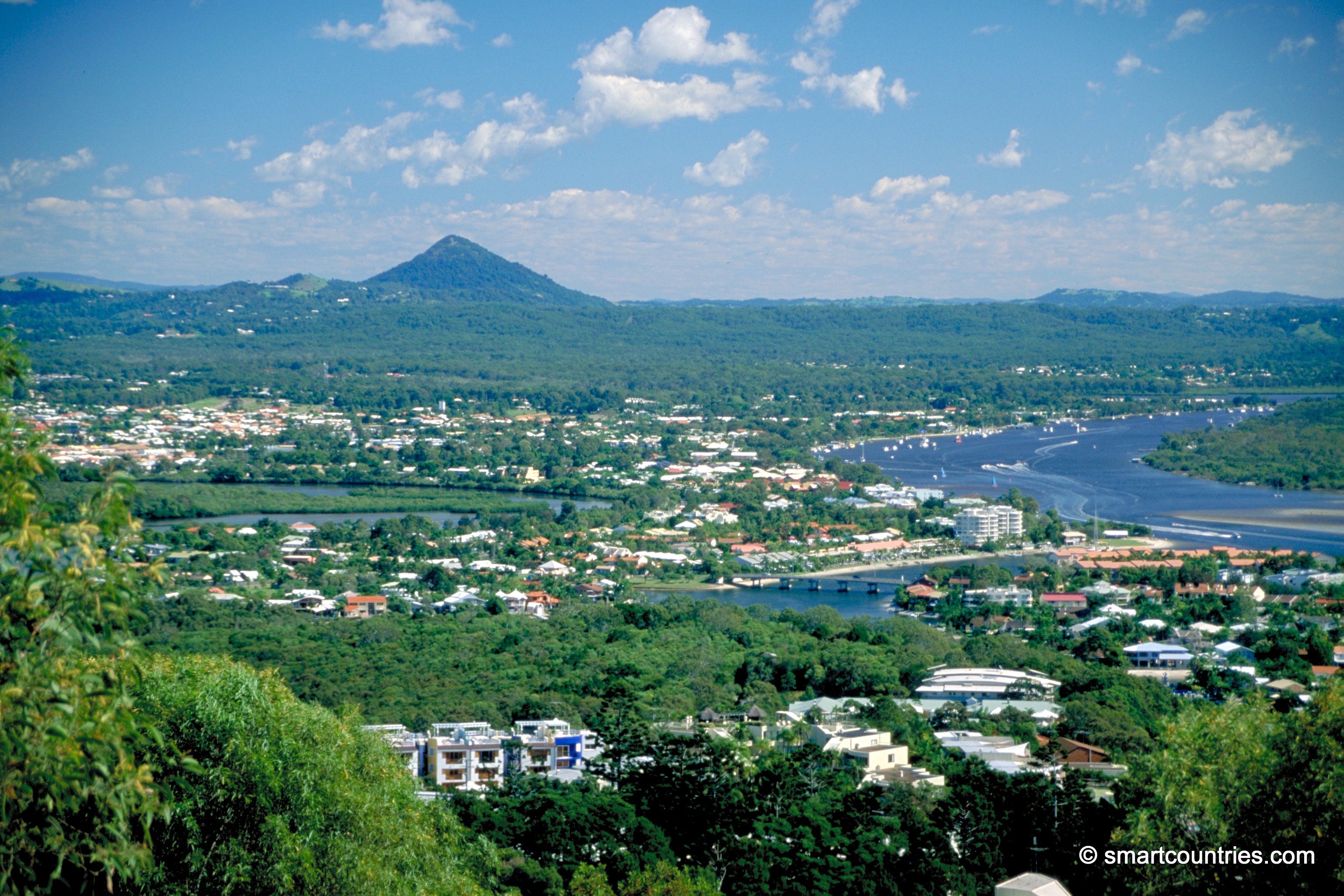 Sunshine Coast Aerial View
