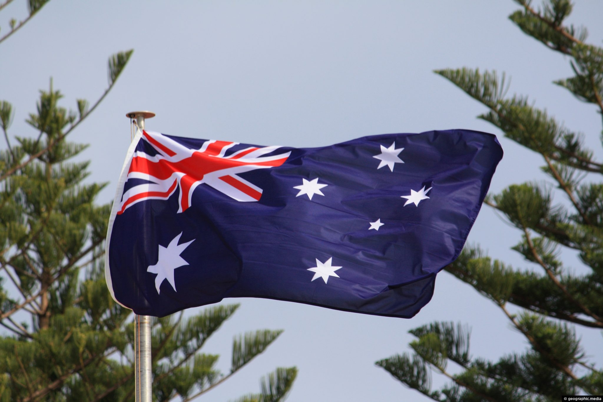 Фотографии флага австралии