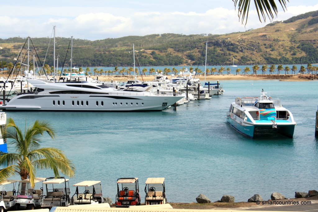 super yacht hamilton island