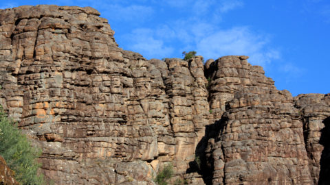 Sandstone Canyon Wall Grampians