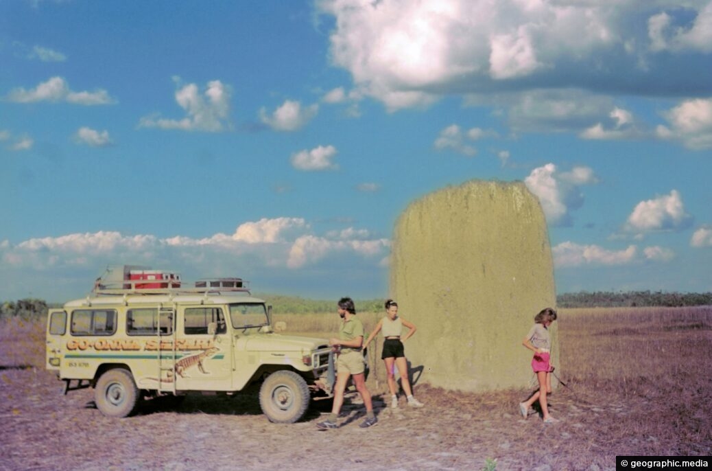 Magnetic Termite Mounds in Litchfield National Park