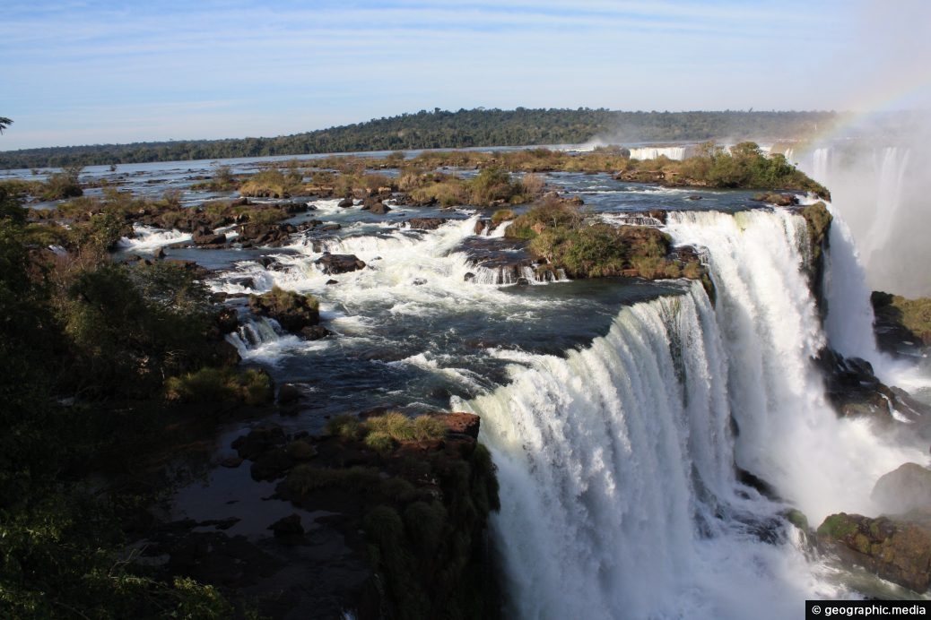 Iguassu Falls and River