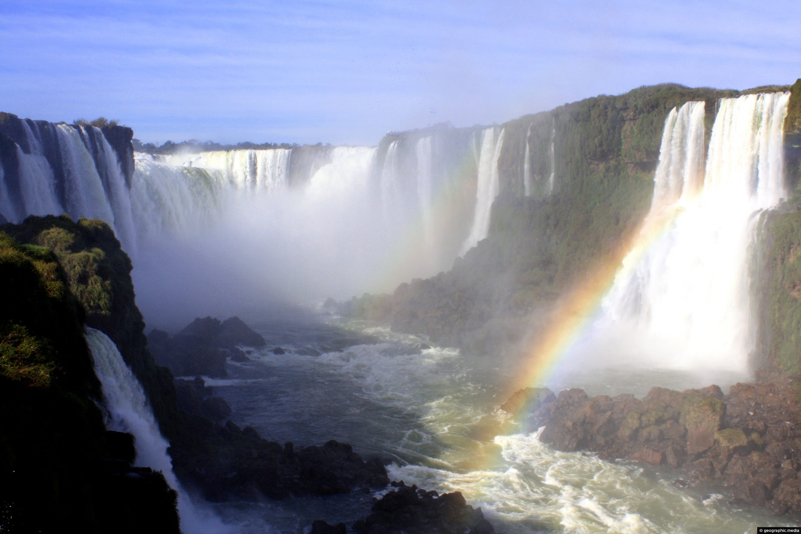 Iguacu Falls Iguacu River
