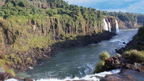 Lower Section of Iguacu River
