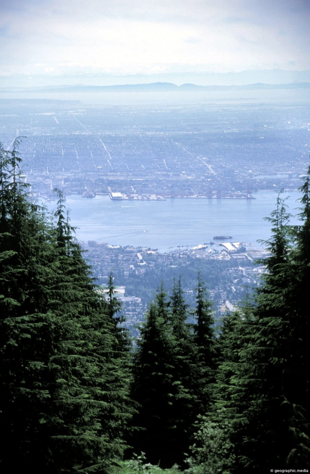 Vancouver from North Shore Mountains