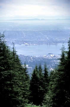 Vancouver from North Shore Mountains
