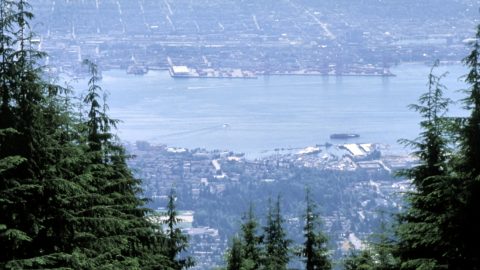 Vancouver from North Shore Mountains