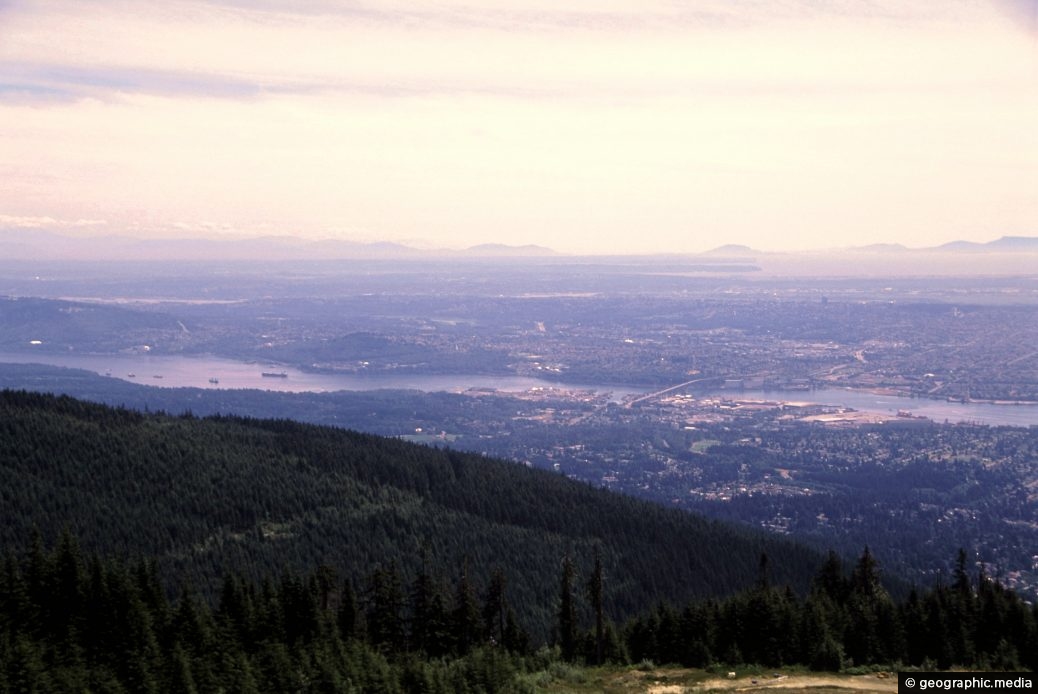 Grouse Mountain View of Vancouver