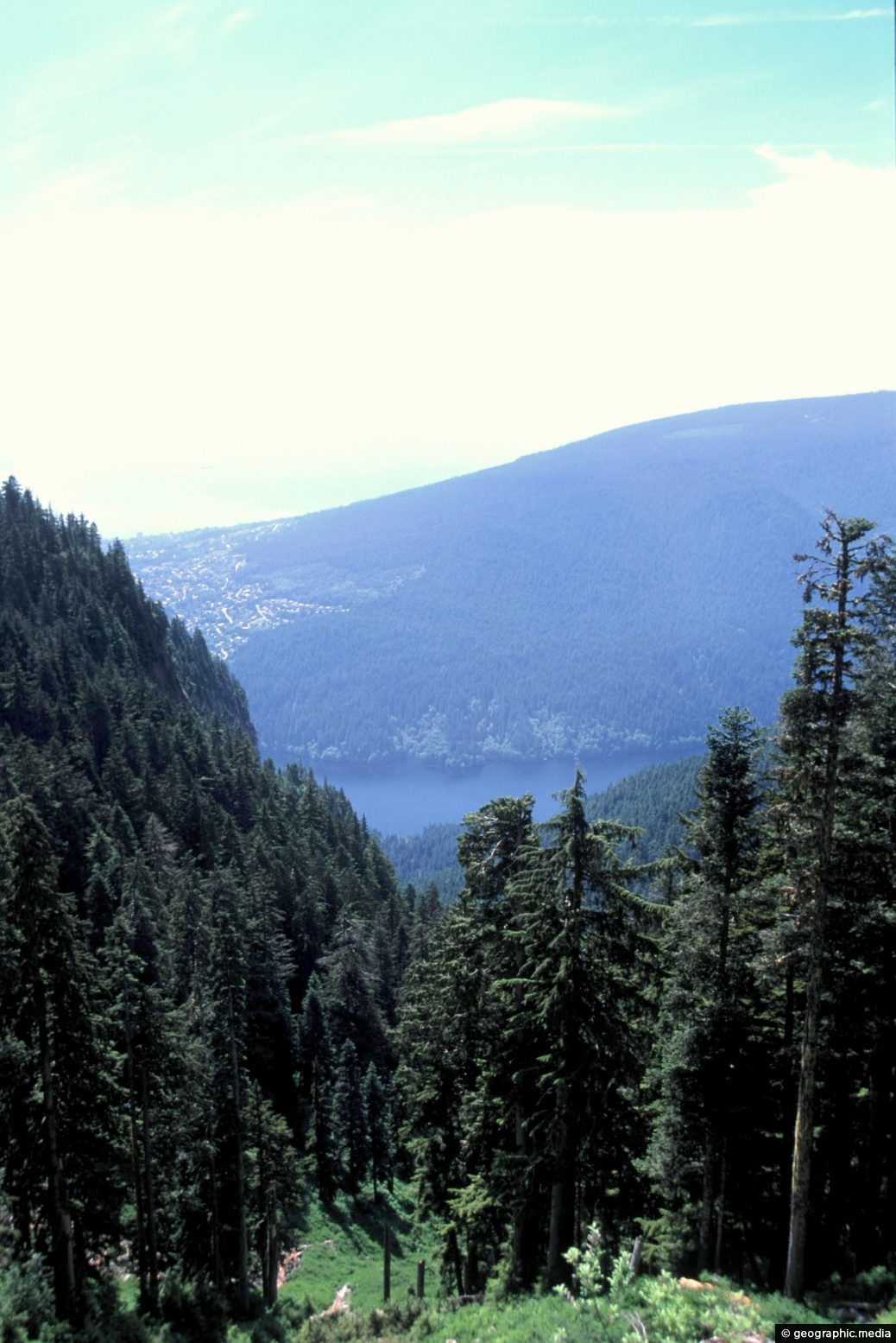 Northshore Mountains near Vancouver