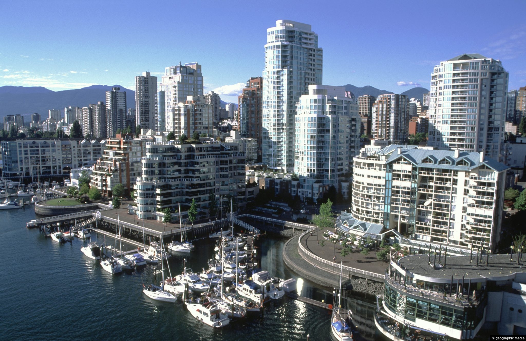 Downtown Vancouver In British Columbia - Geographic Media