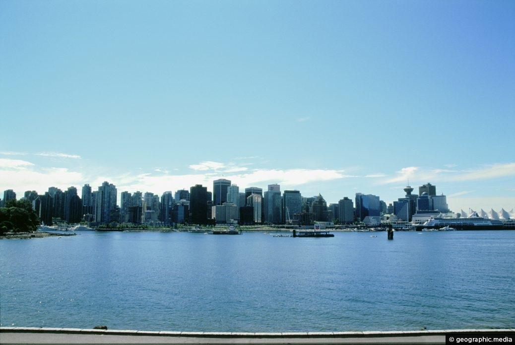 Distant Vancouver Skyline