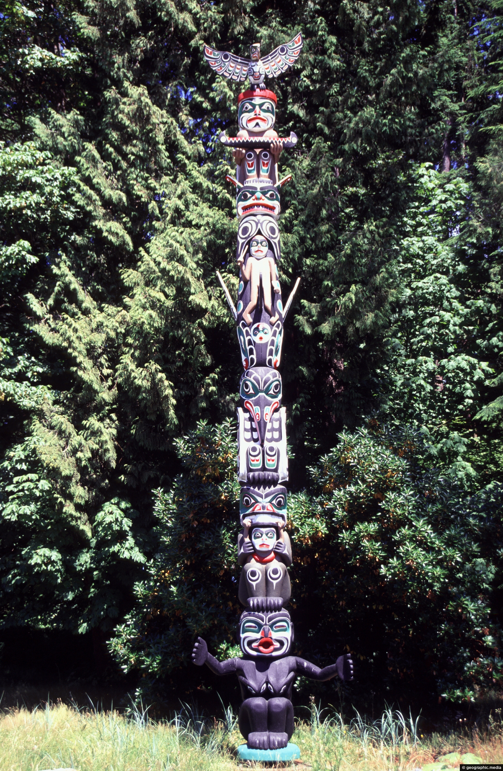 Totem Pole in Vancouver