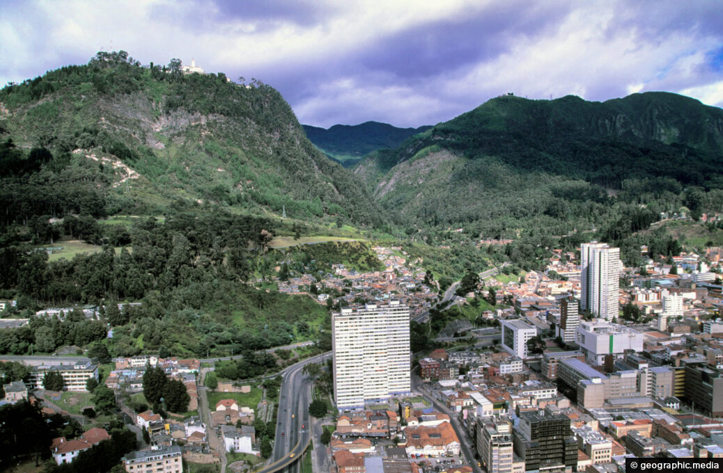 City and Monserrate Bogota