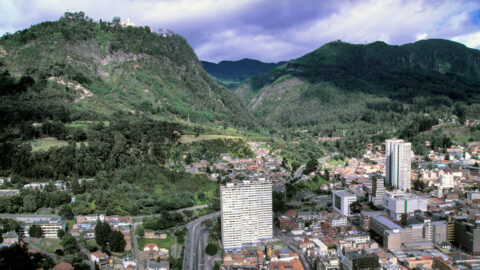 City and Monserrate Bogota
