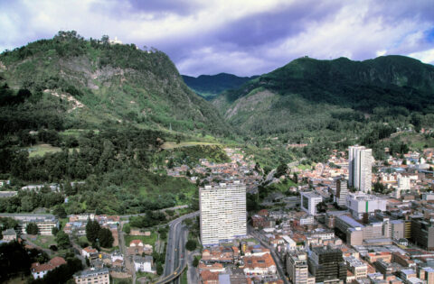 City and Monserrate Bogota