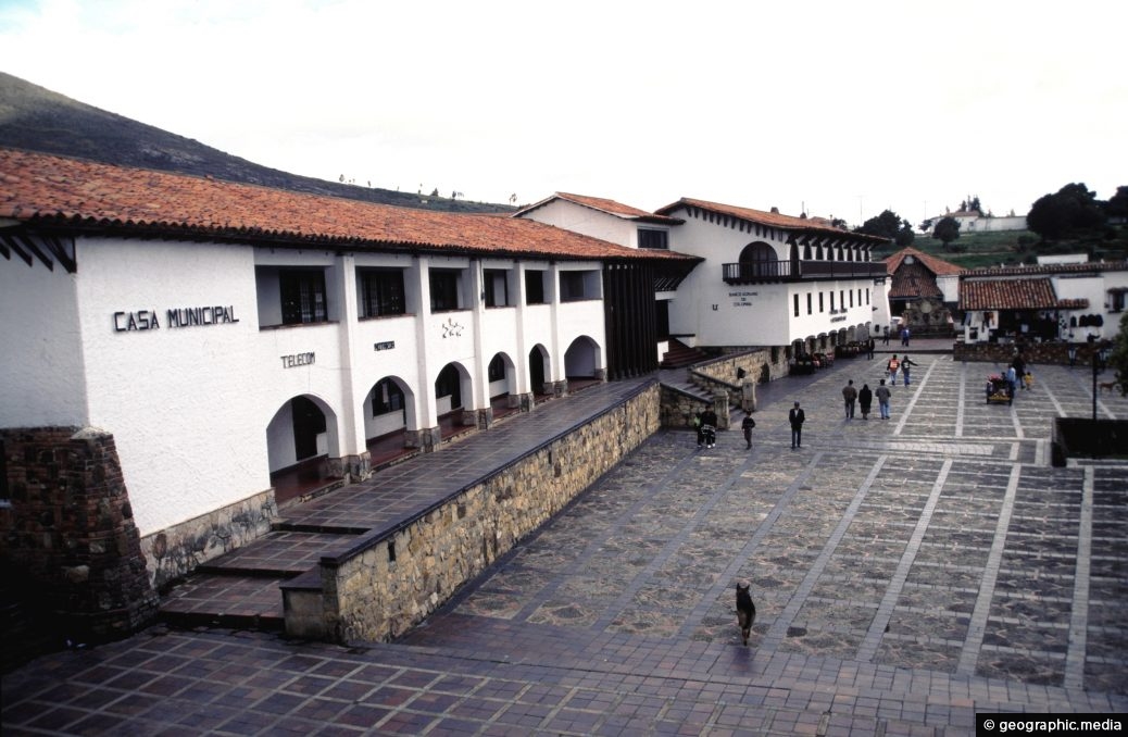 Guatavita Square in Cundinamarca