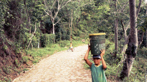 Child Carrying Water