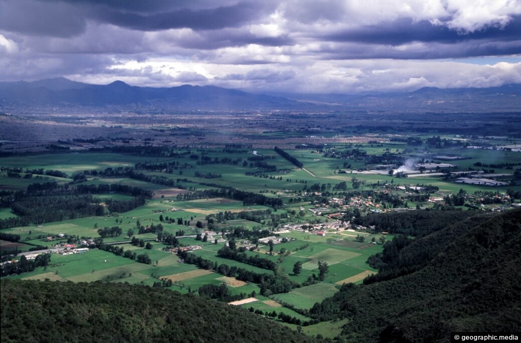 Northern Bogota from Chia