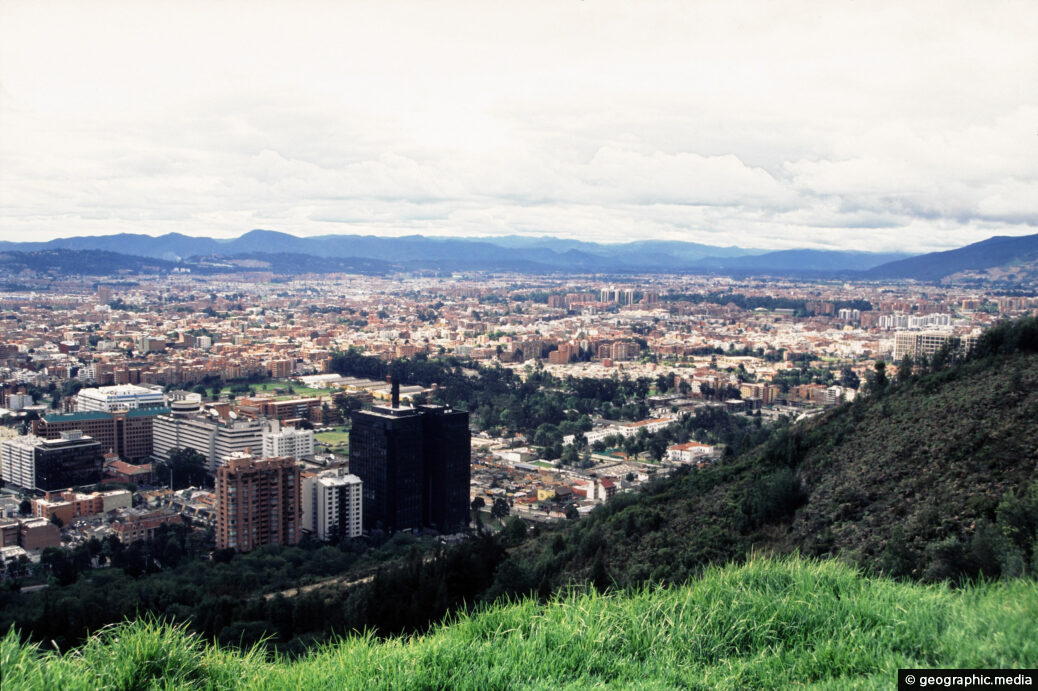 Bogota View from Eastern Hills