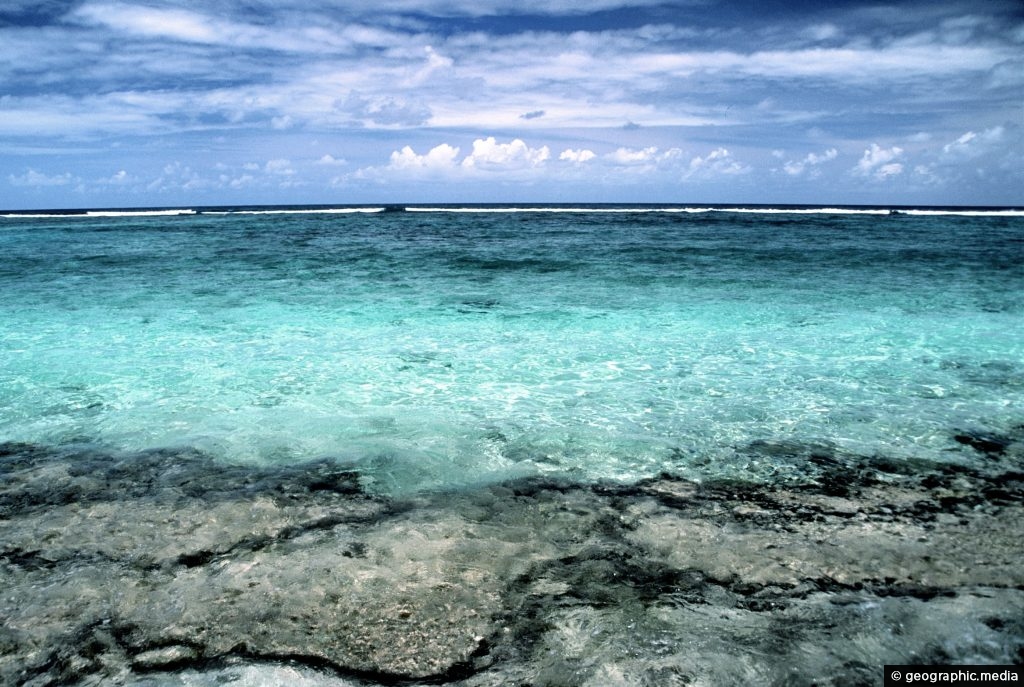 Бирюзовое море фото Johnny Cay San Andres - Geographic Media