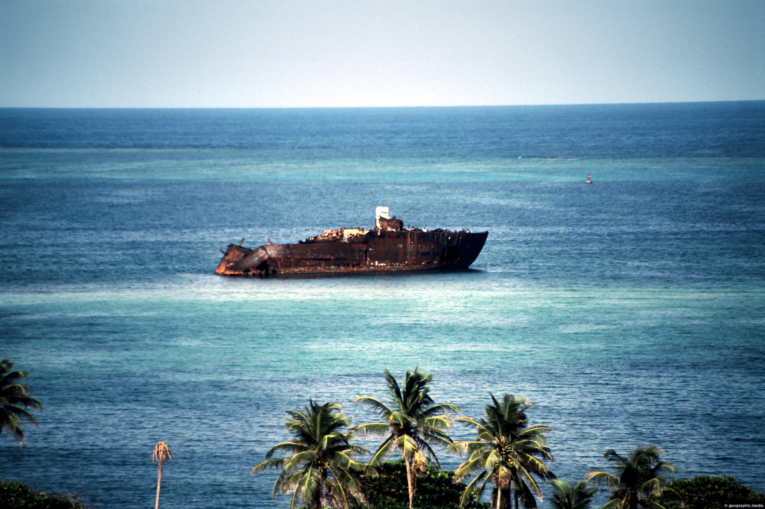 Ship Wreck Rocky Cay San Andres