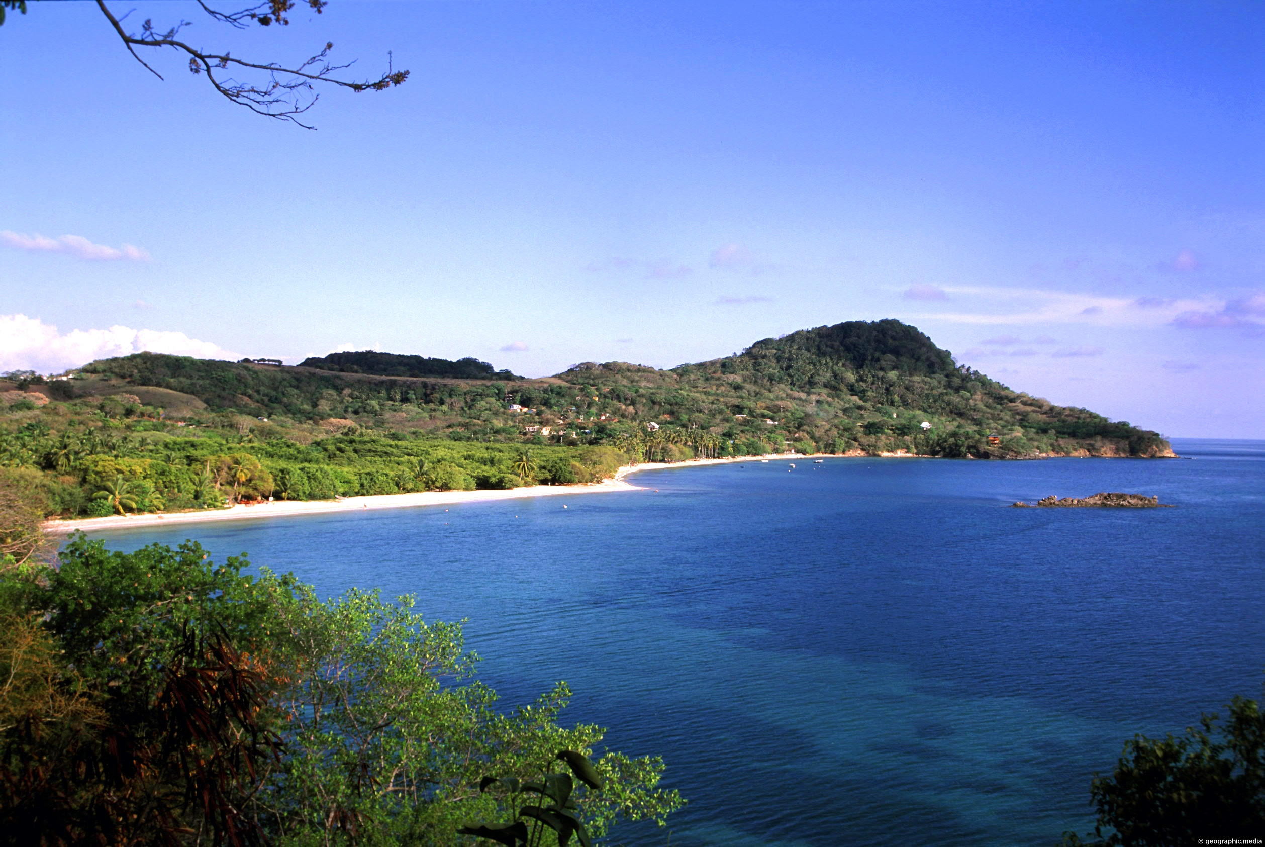 Twin Beaches on Providencia Island