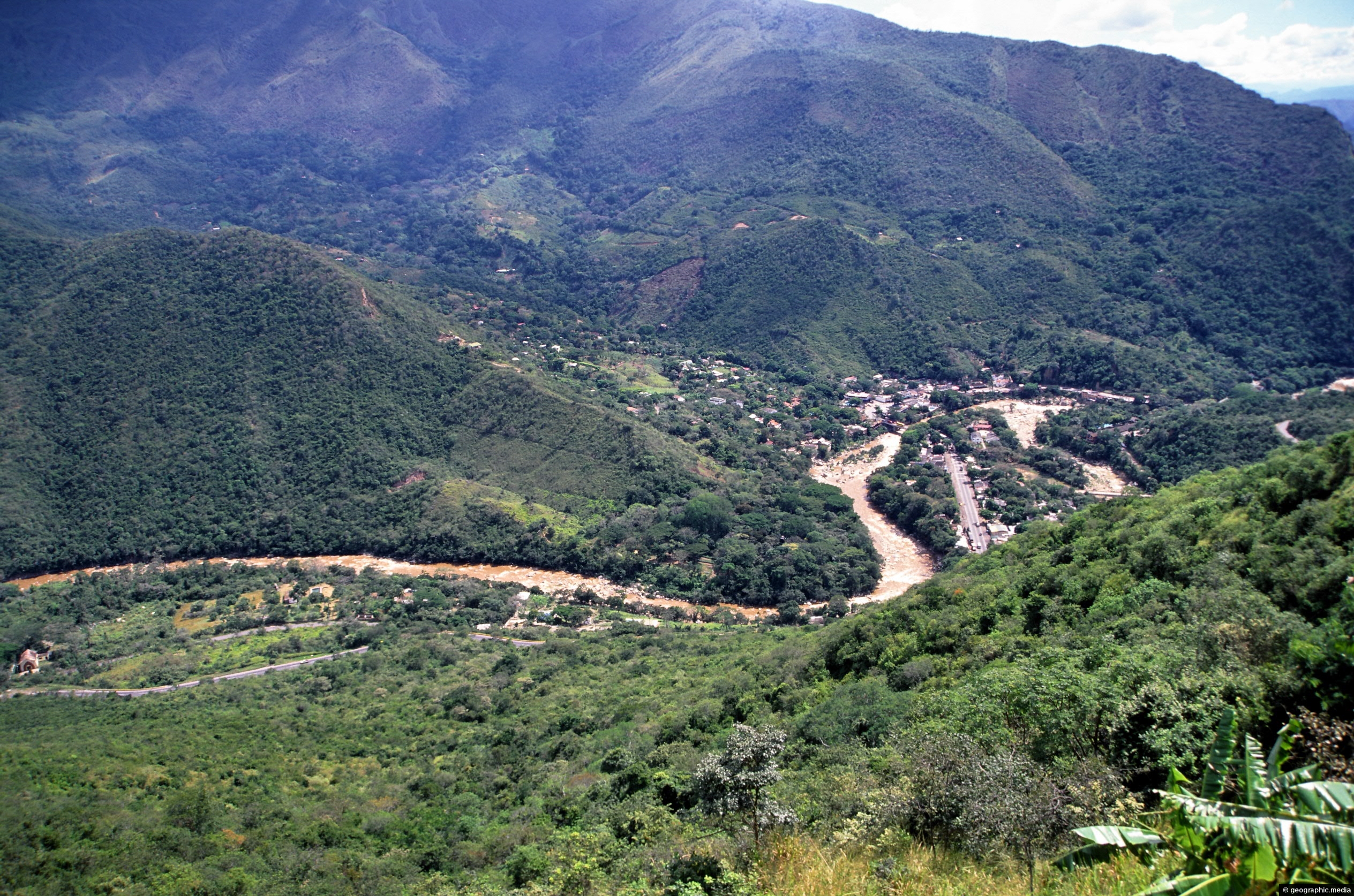 Sumapaz River in Cundinamarca Colombia