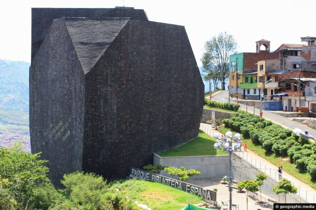 Library of Spain in Medellin Colombia
