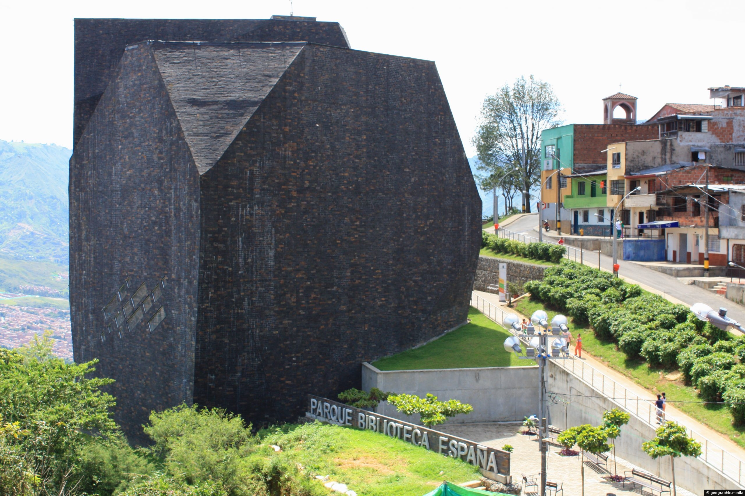 Library of Spain in Medellin Colombia