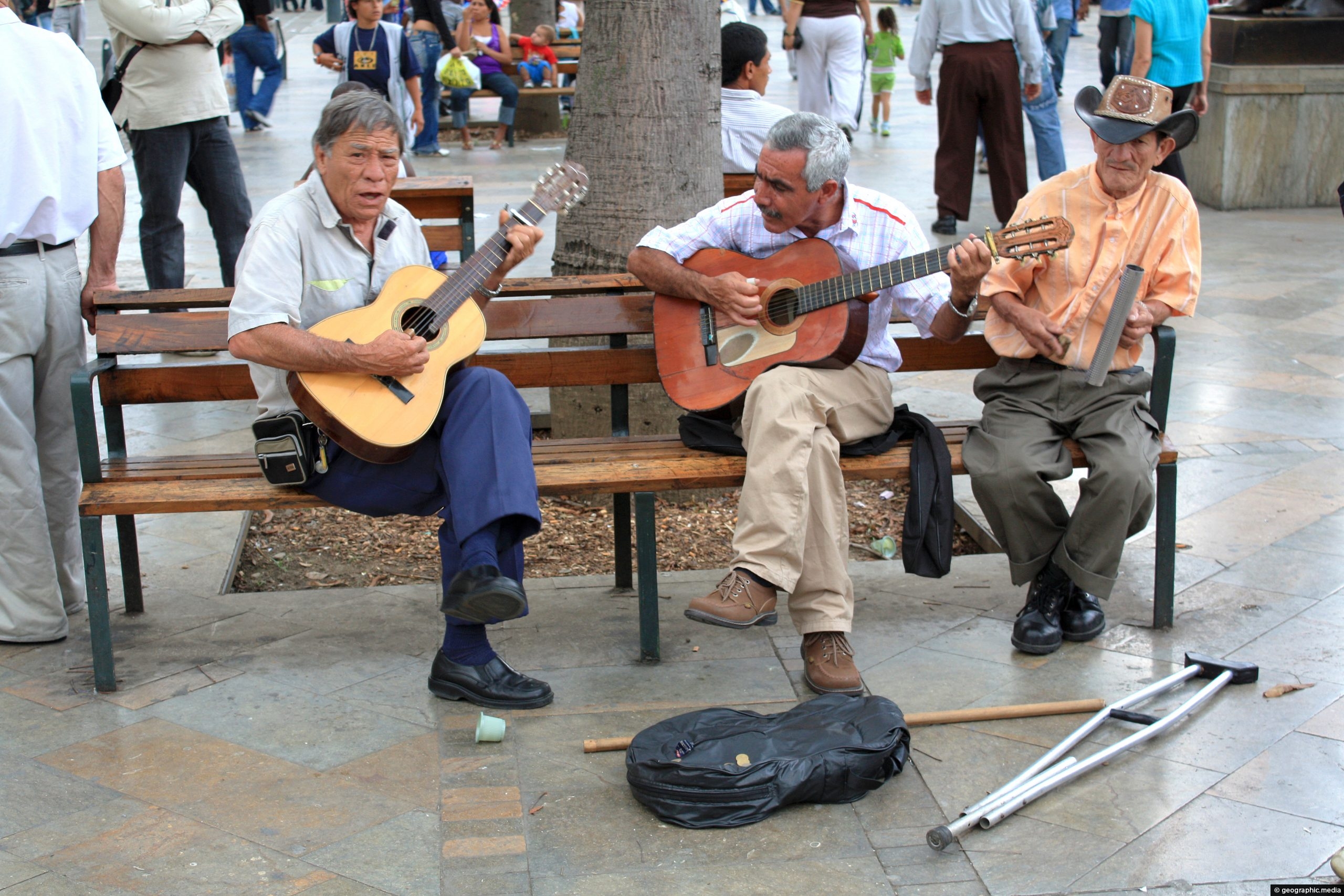 Paisa Musicians in Medellin