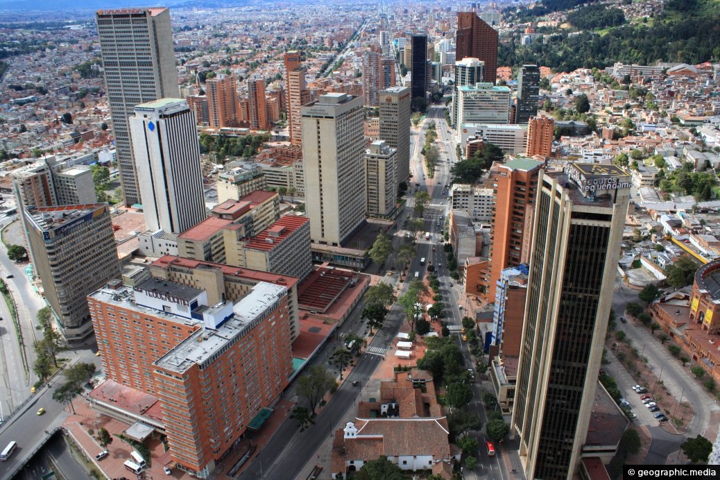 Avenida Septima in Bogota (circa 2009)