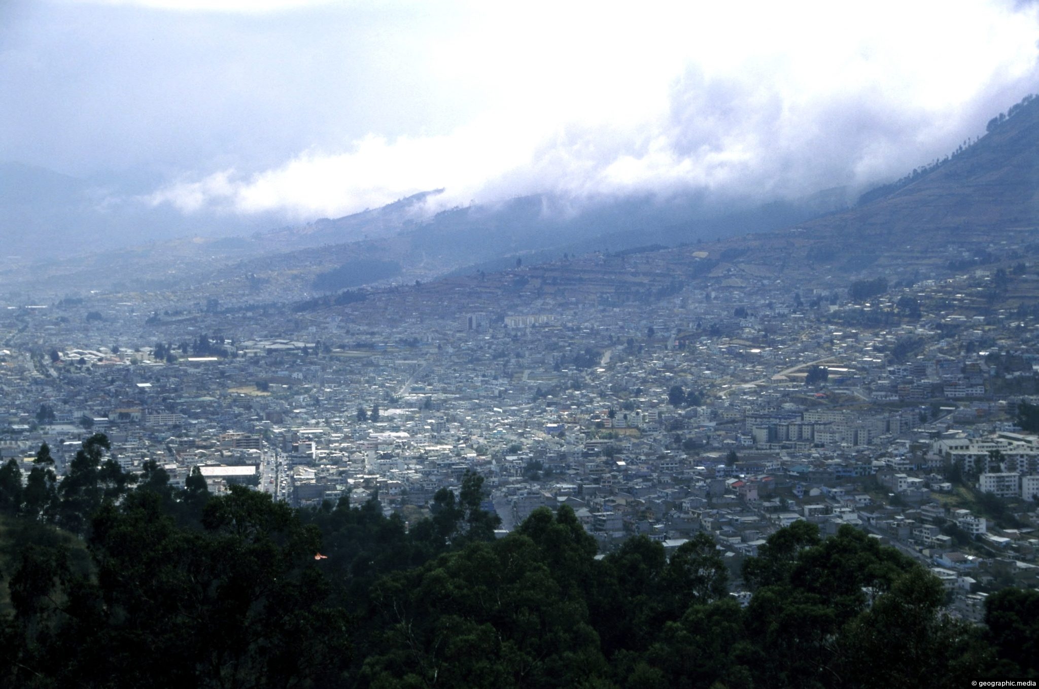 Pichincha Volcano in Quito Ecuador - Geographic Media