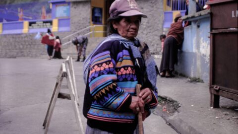 Native Woman from Ecuador