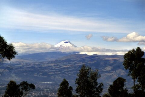 Cotapaxi from Parque Metropolitano Sur de Quito