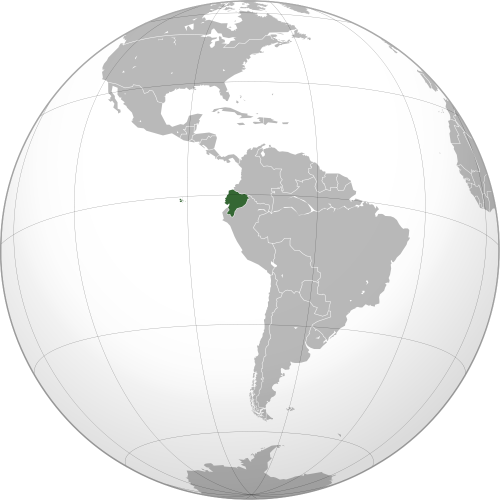 Ecuador Location Map