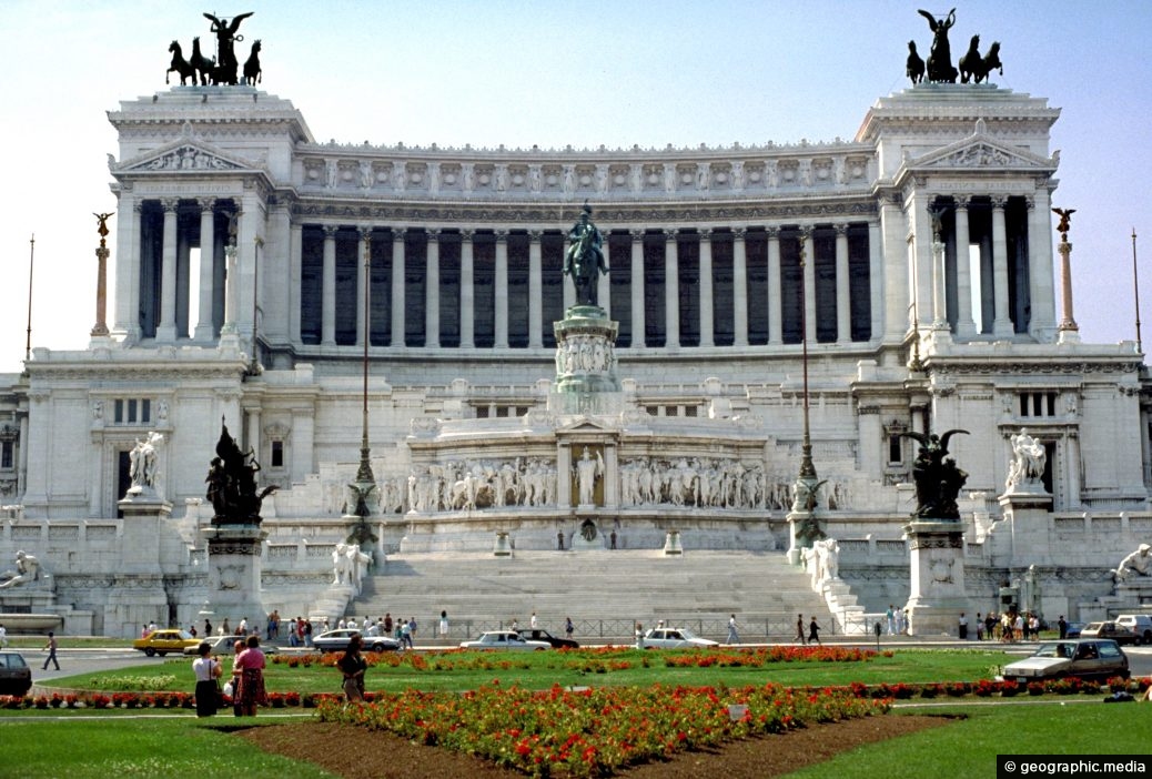 Altare della Patria in Rome Italy