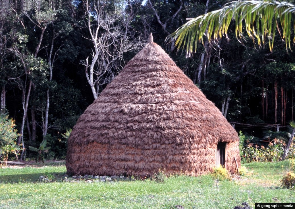 Traditional Kanak Hut on Lifou Island