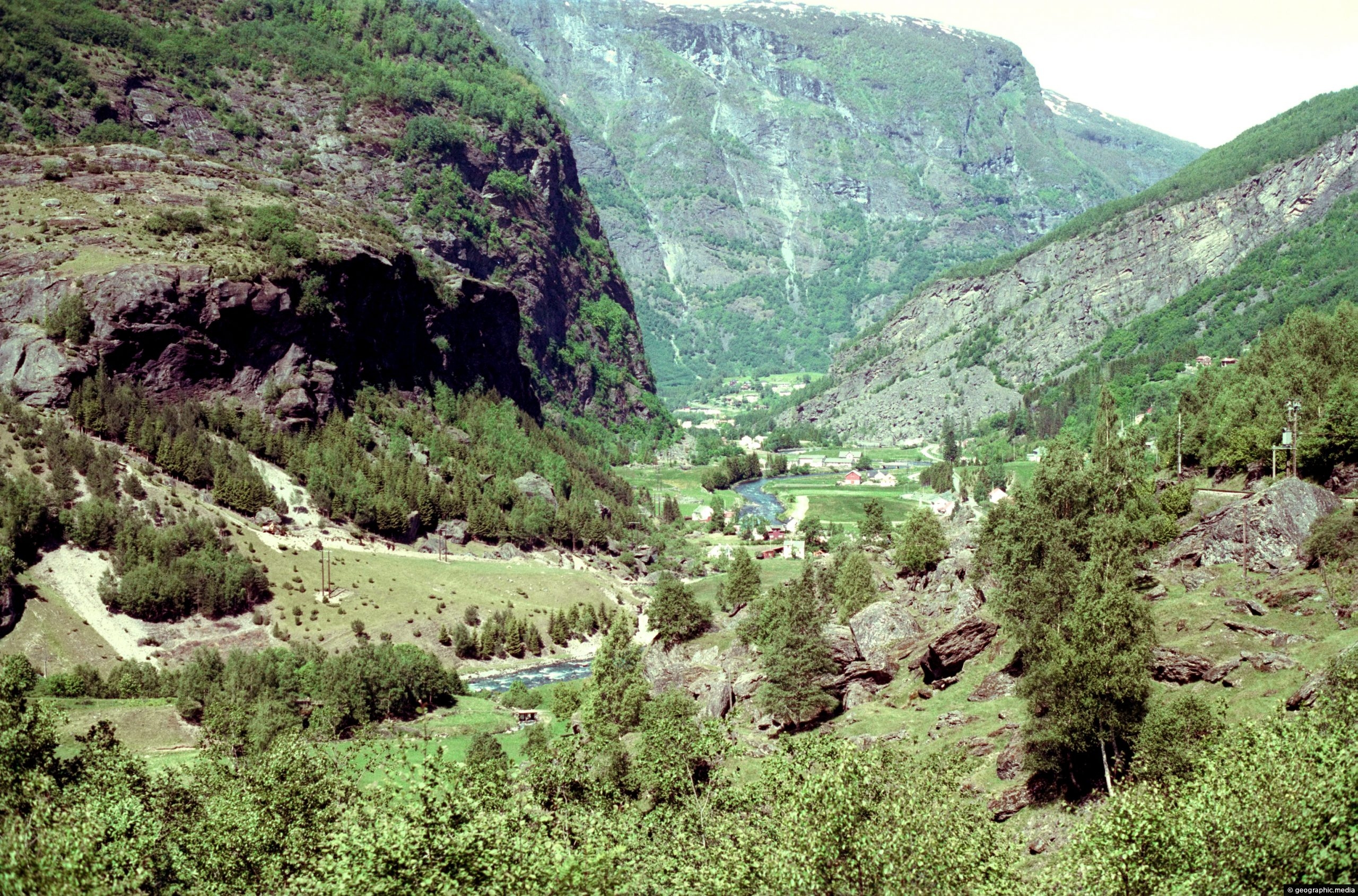 Flam Valley Norway