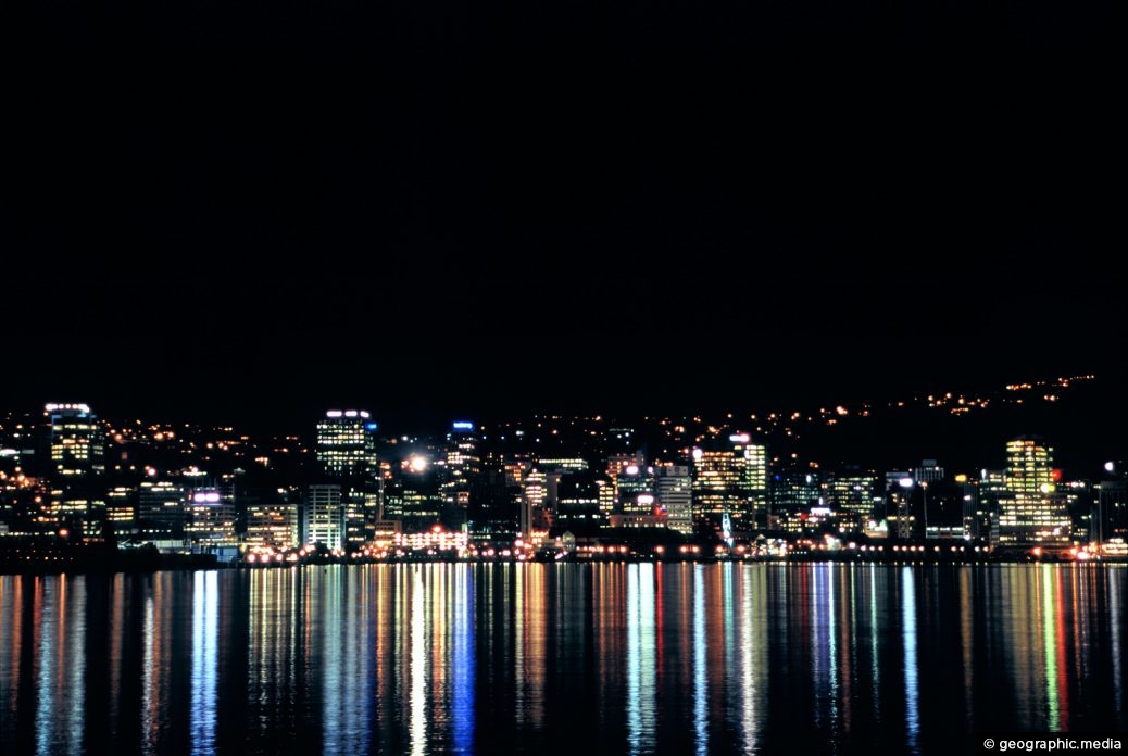 Wellington Night Skyline