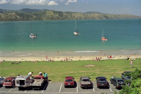 Scorching Bay and Cars