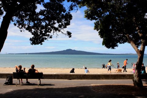 View of Mission Bay in Auckland